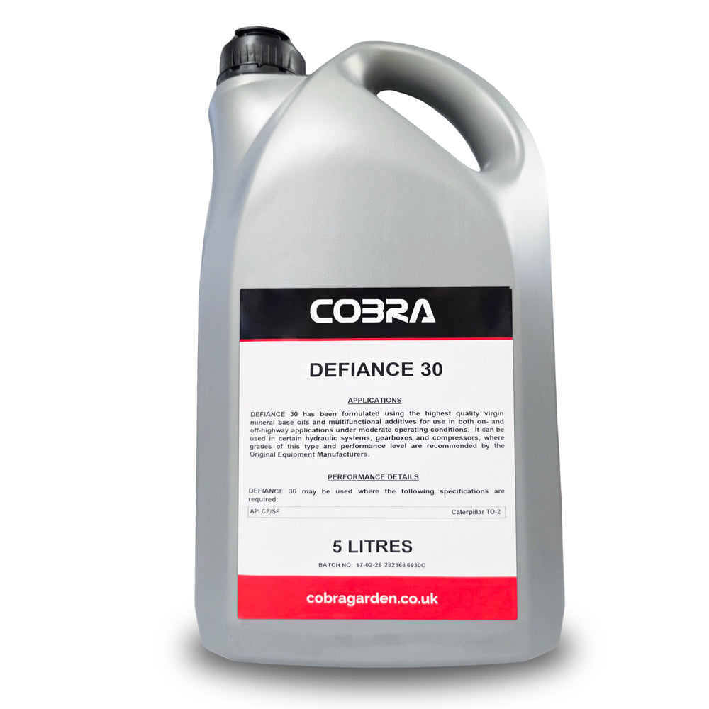 Cobra DEFIANCE 30 4-Stroke Engine Oil - 5 Litres