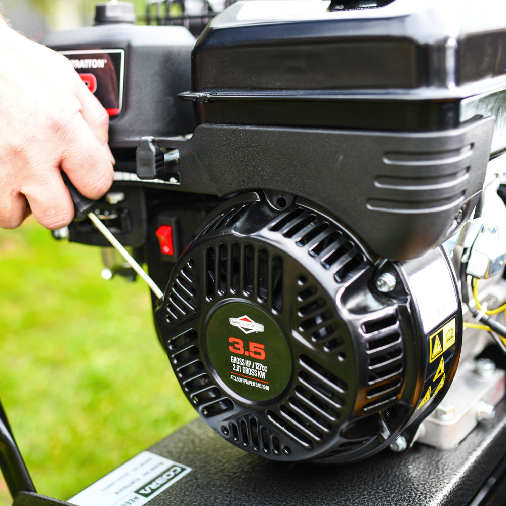 Cobra Fortis 17B 43cm/17" Self-Propelled Petrol Cylinder Lawn Mower