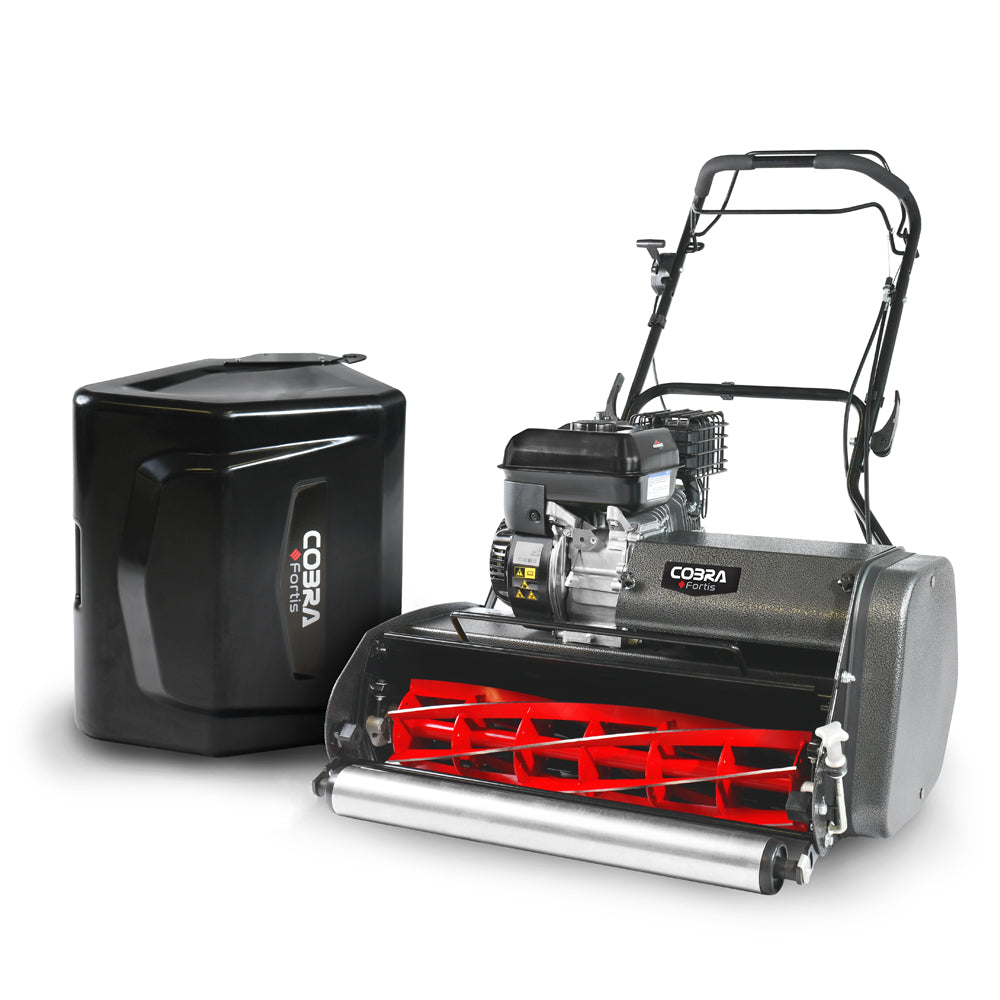 Cobra Fortis 25B 63cm/25" Self-Propelled Petrol Cylinder Lawn Mower