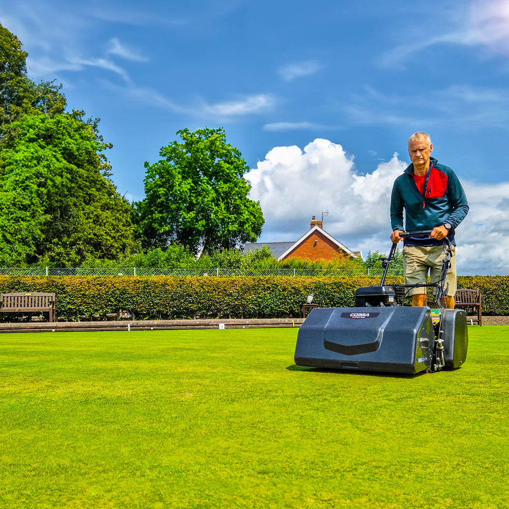 Cobra Fortis 25FTB 63cm/25" Fine Turf Self-Propelled Petrol Cylinder Lawn Mower