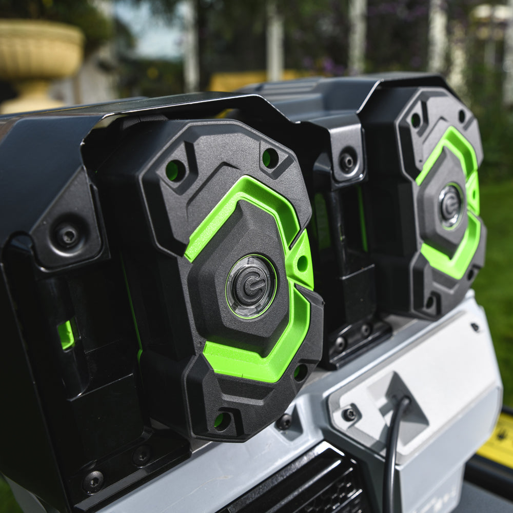 Cobra Fortis 25E 63cm/25" Battery-Powered Cylinder Lawn Mower (with 2 x  EGO 10Ah 56V Batteries & Rapid Charger)