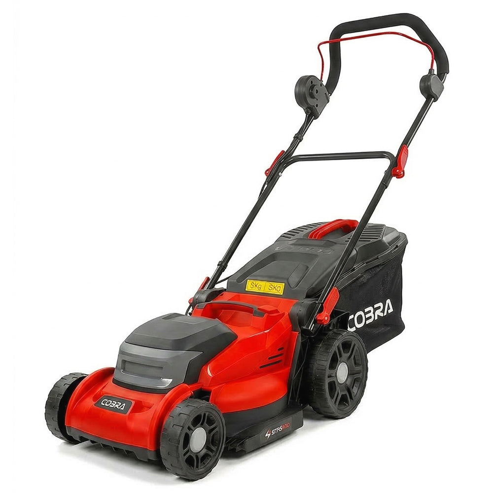 Cobra GTRM370 Electric Lawn Mower with Rear Roller