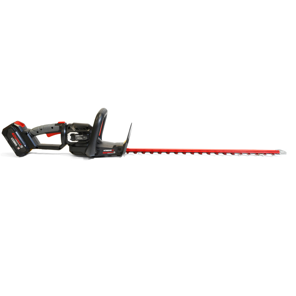 Cobra HT55040VX 40V MAX+ Lithium-Ion Cordless Hedge Trimmer (with 4Ah Battery & Standard Charger)