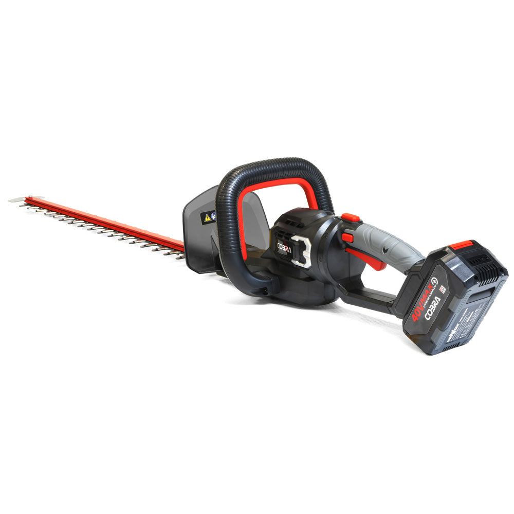 Cobra HT55040VX 40V MAX+ Lithium-Ion Cordless Hedge Trimmer (with 4Ah Battery & Standard Charger)