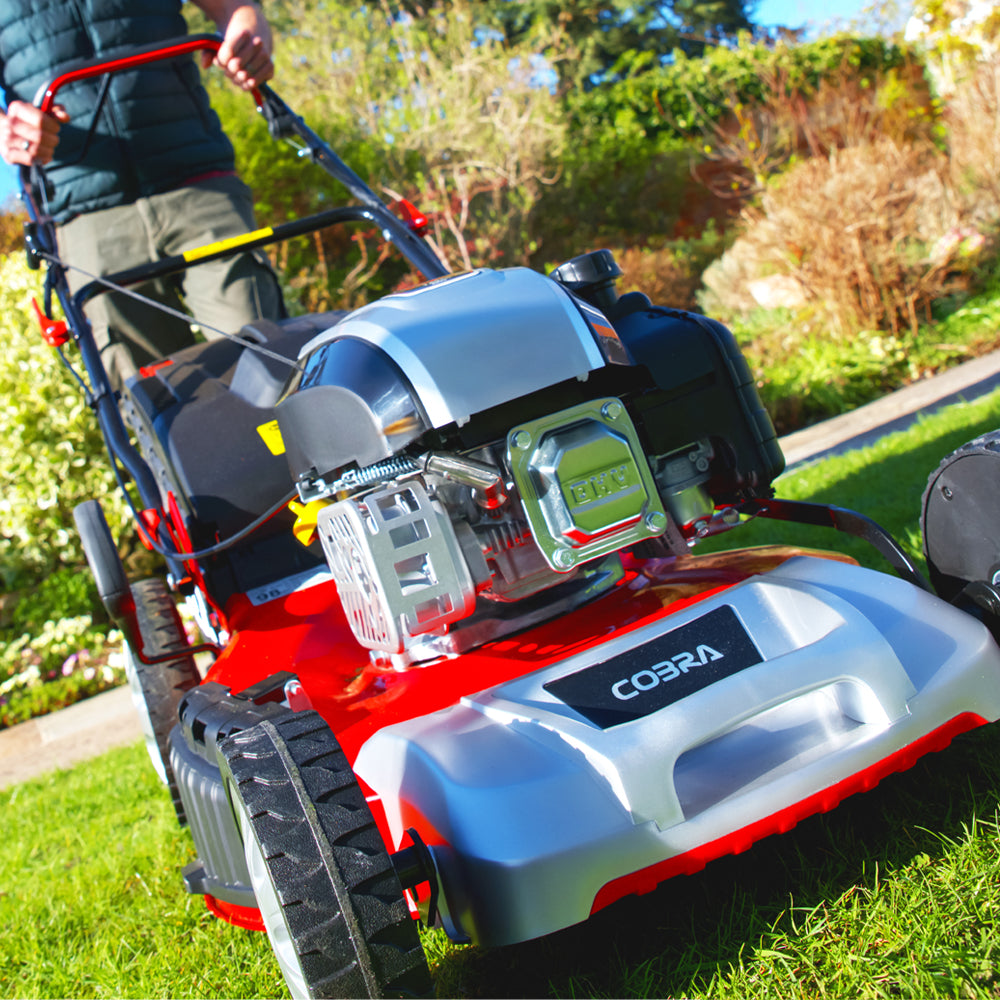 Cobra M51SPCVX 4-in-1 Self-Propelled Petrol Lawn Mower