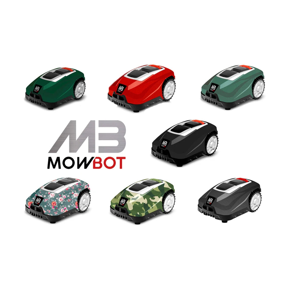 Cobra Mowbot 1200 Robotic Lawn Mower - Metallic Green