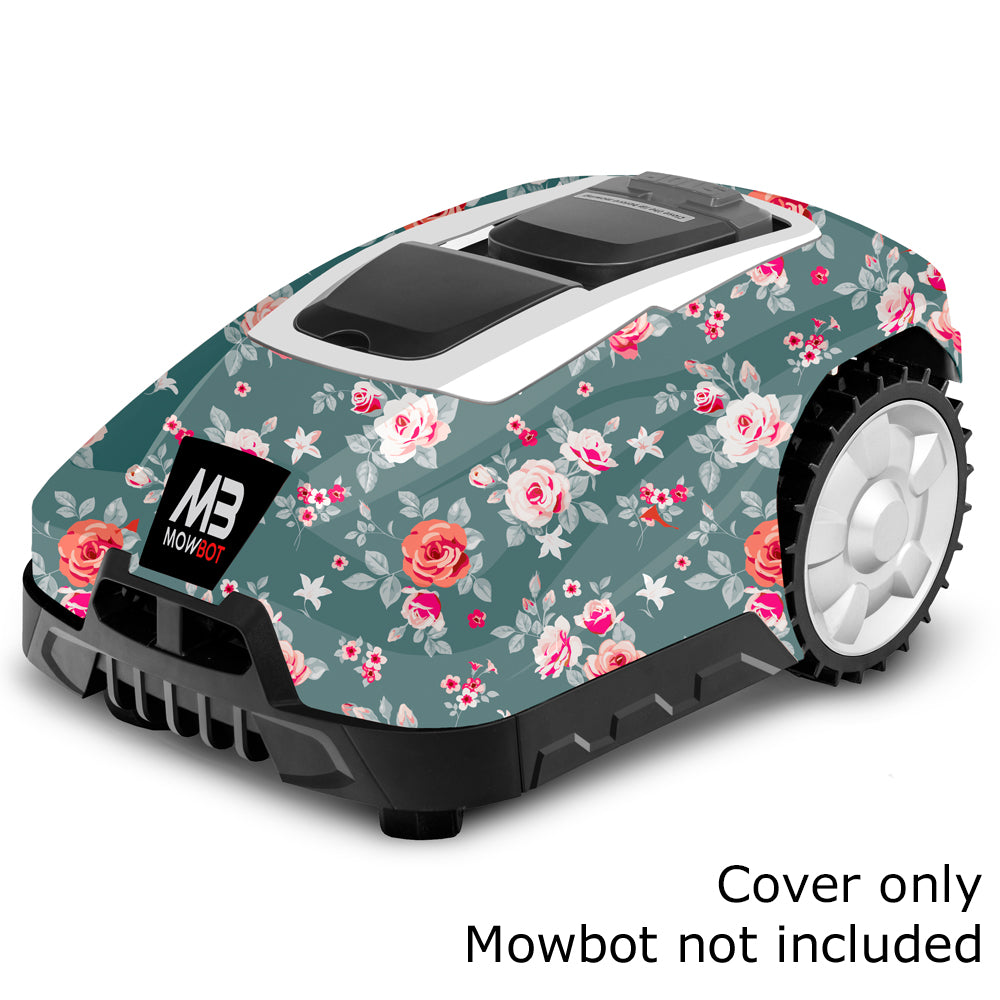 Cobra Mowbot Floral Cover for 800 & 1200
