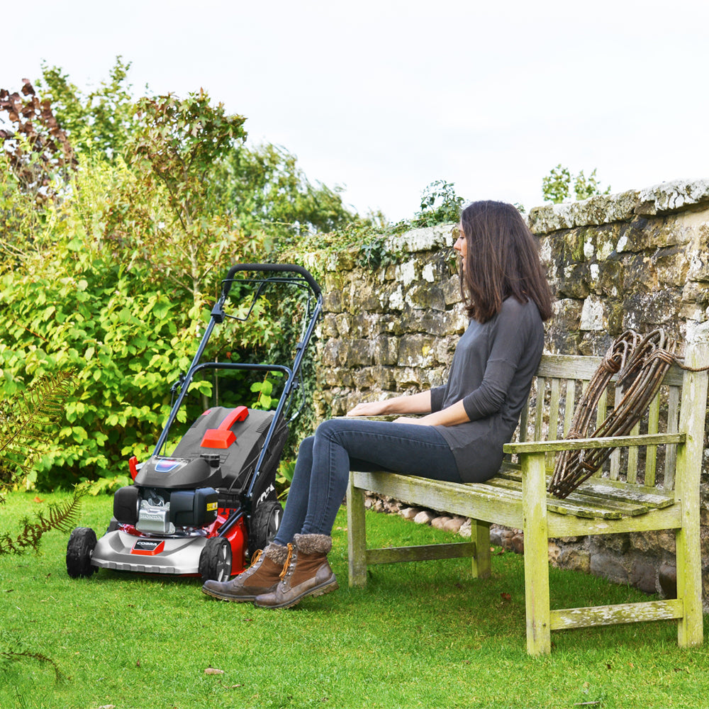 Cobra MX460SPH 4-in-1 Self-Propelled Petrol Lawn Mower