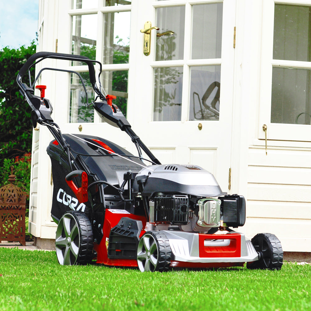 Cobra MX484SPCE 4-in-1 4-Speed Self-Propelled Petrol Lawn Mower (Electric Start)