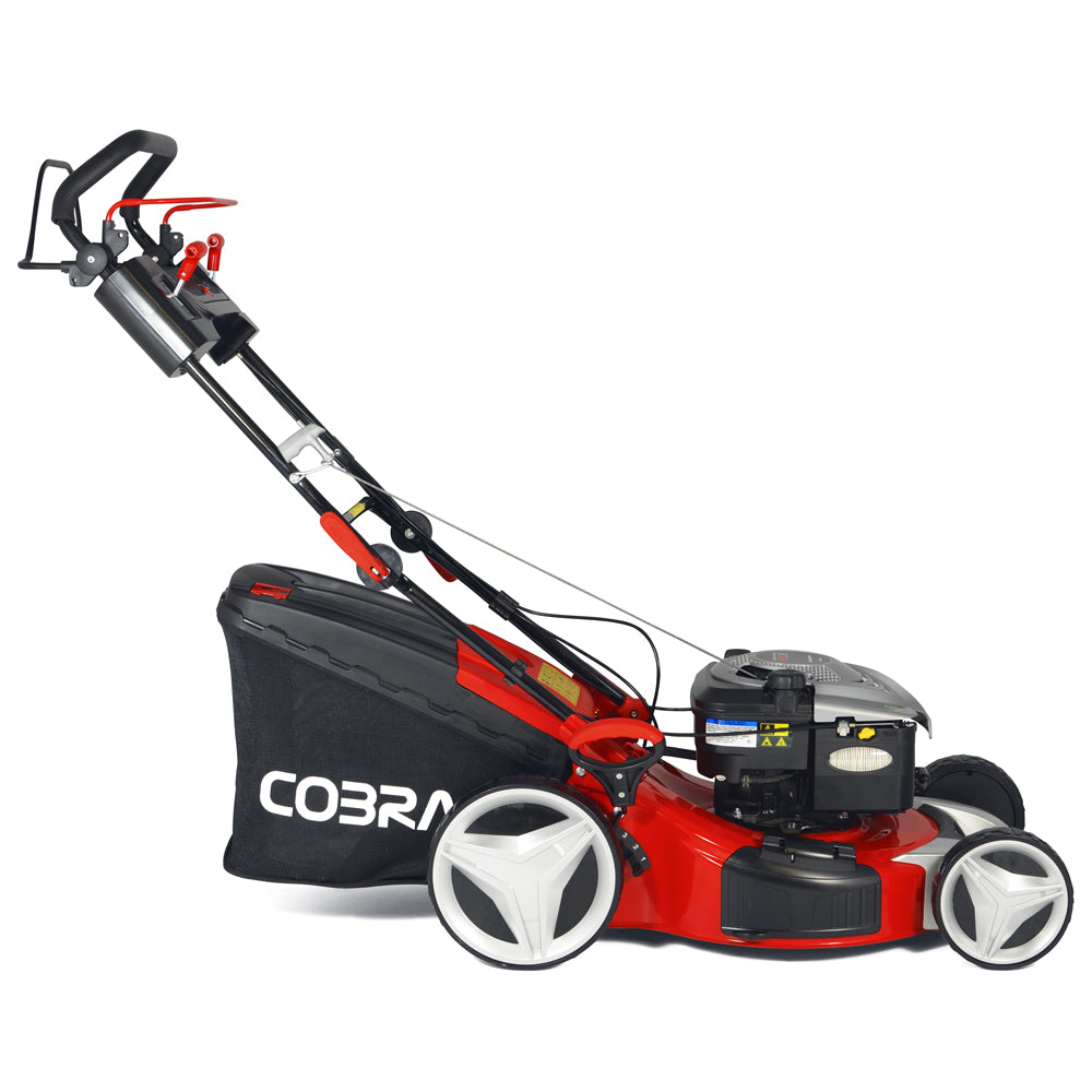 Cobra MX514SPB Premium 4-in-1 4-Speed Self-Propelled Petrol Lawn Mower