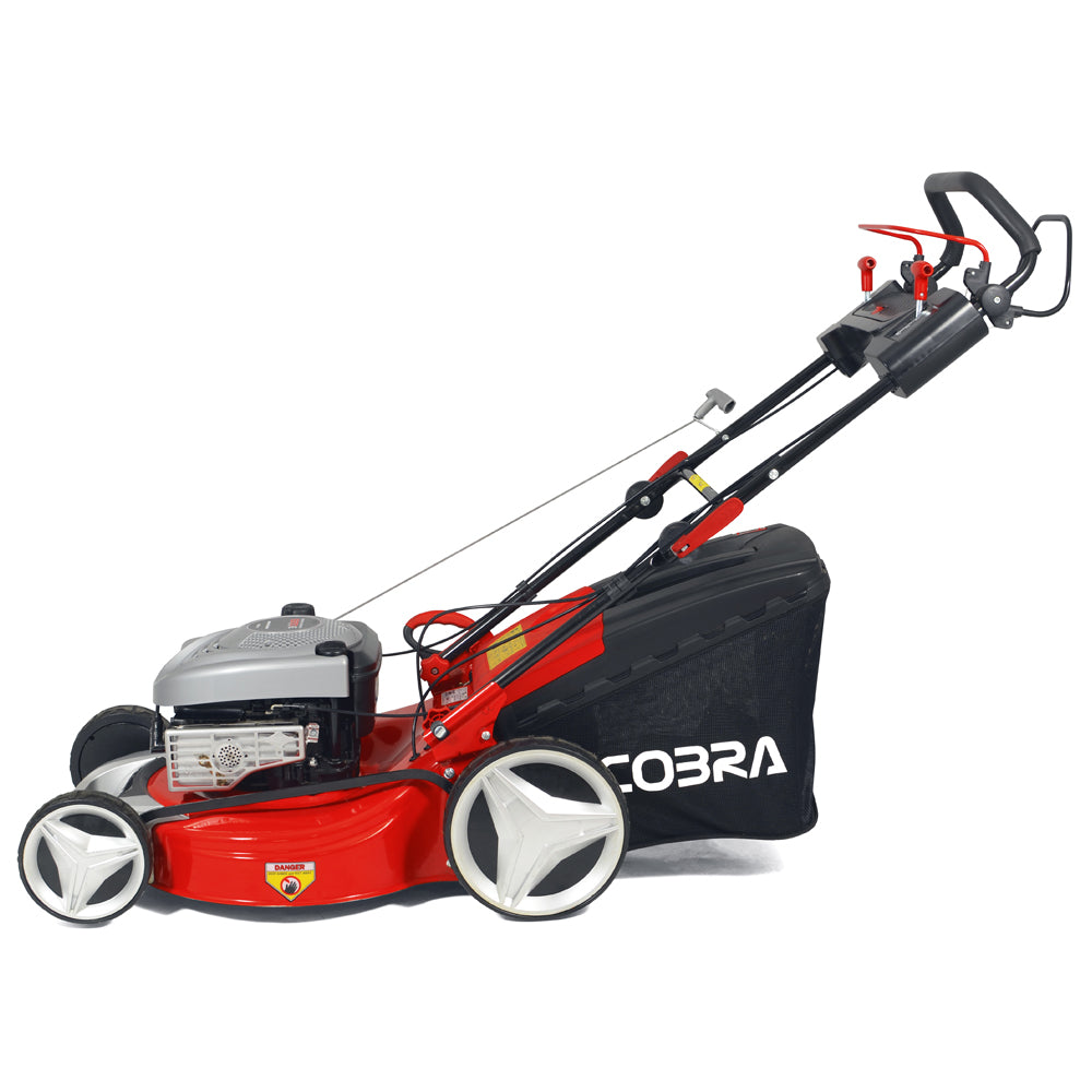 Cobra MX514SPB Premium 4-in-1 4-Speed Self-Propelled Petrol Lawn Mower