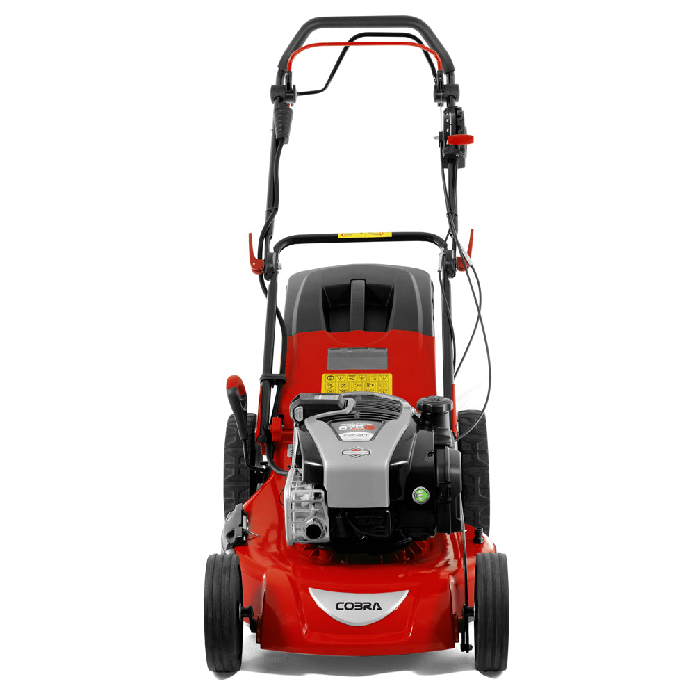 Cobra MX515SPBI Premium 4-in-1 5-Speed Self-Propelled Petrol Lawn Mower (Electric Start)