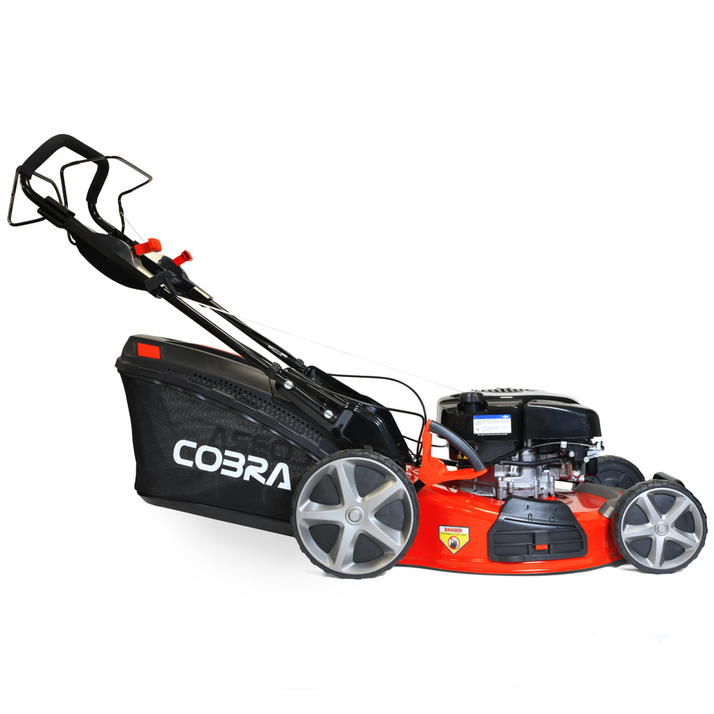 Cobra MX5604SPB 4-in-1 4-Speed Self-Propelled Petrol Lawn Mower