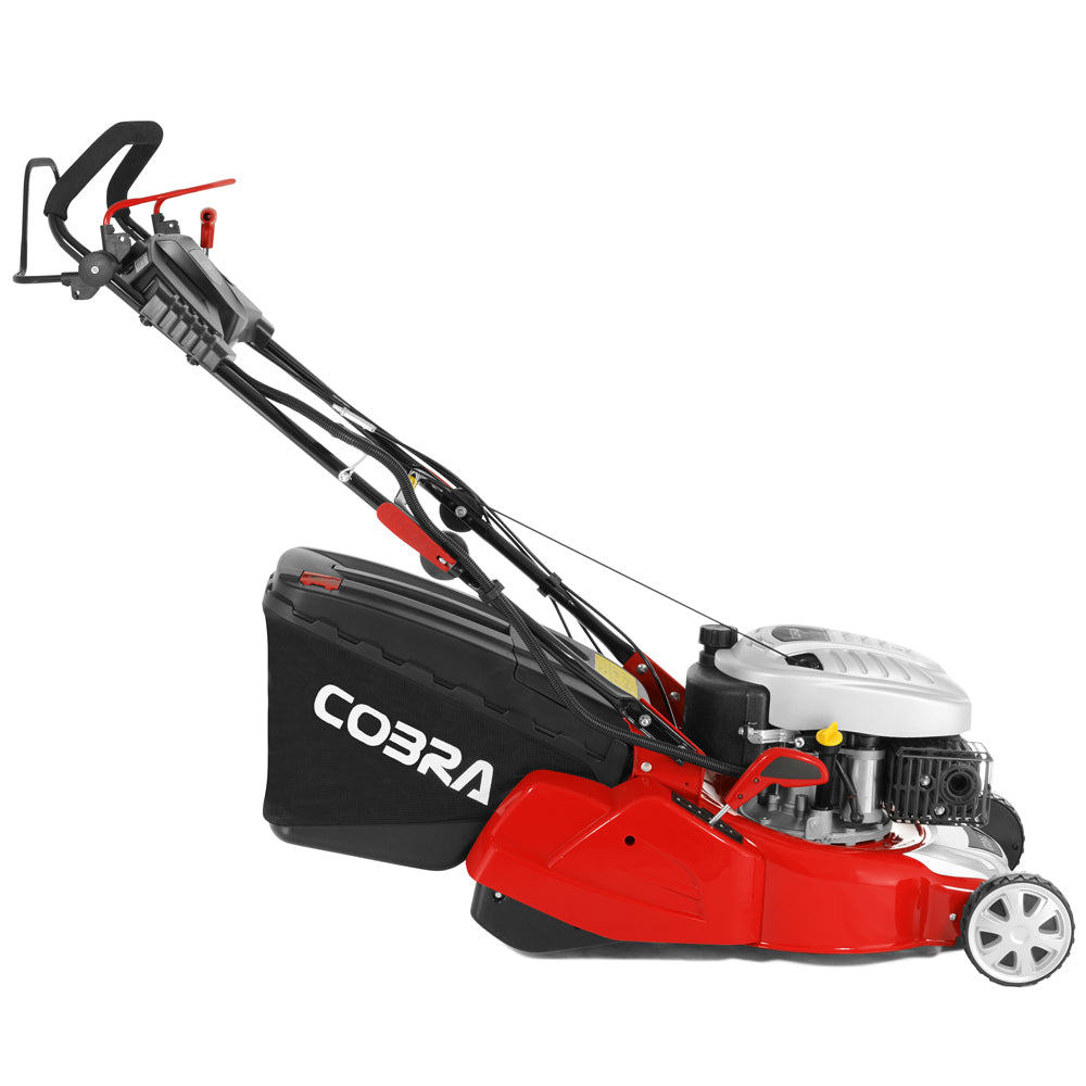 Cobra RM40SPCE Self-Propelled Rear Roller Petrol Lawn Mower (Electric Start)