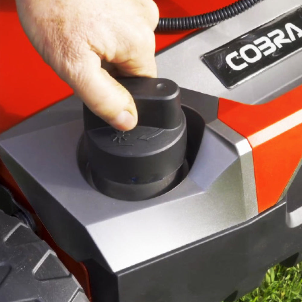 Cobra S40C 16" 2-in-1 Petrol Lawn Scarifier & Aerator