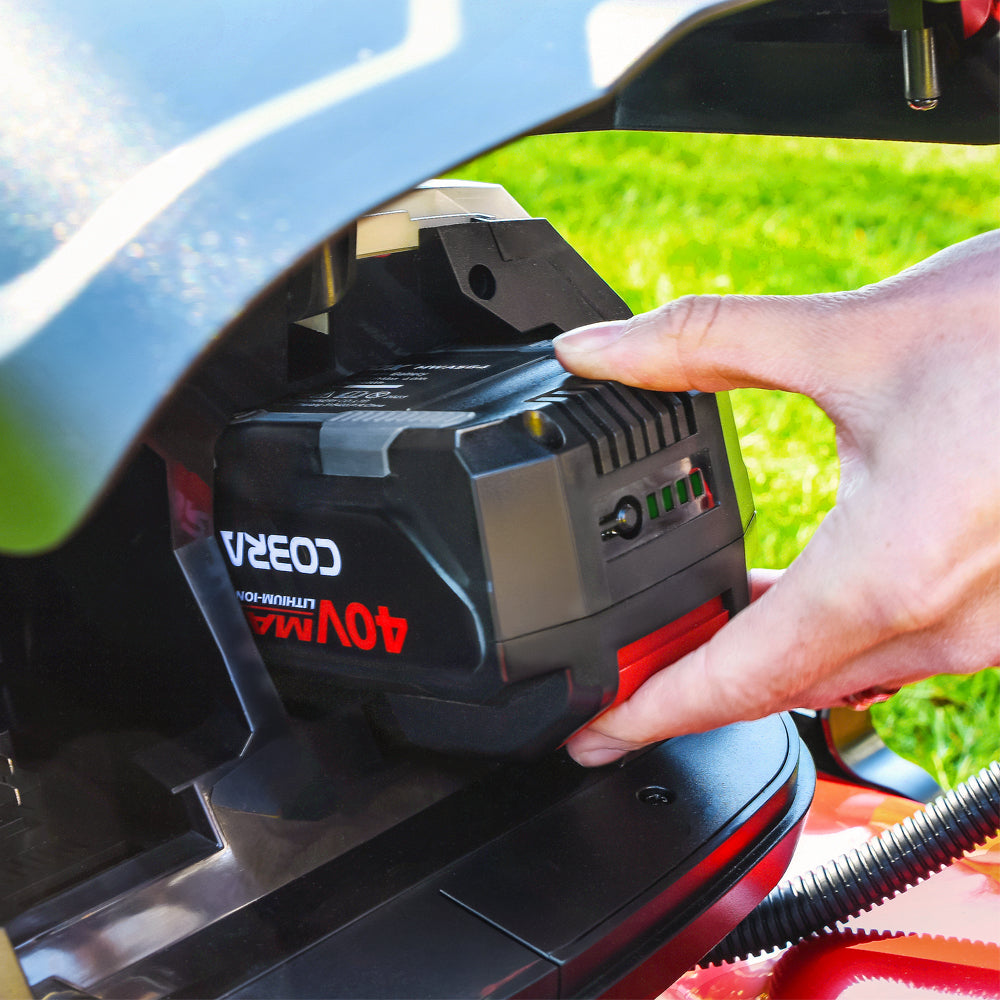 Cobra MX51S40VX 40V MAX+ 3-in-1 Self-Propelled Cordless Lawn Mower (with 2 x 40V 4Ah Batteries & Standard Charger)