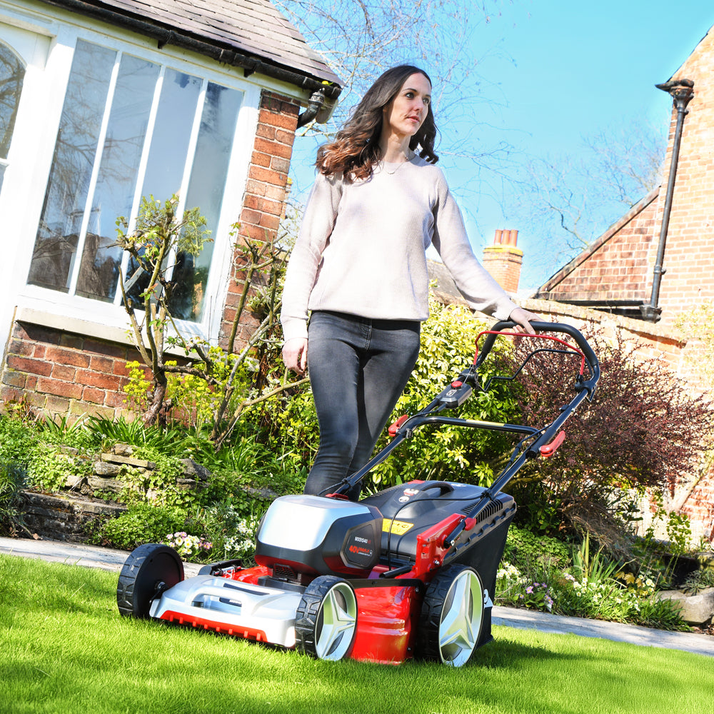 Cobra MX51S40VX 40V MAX+ 3-in-1 Self-Propelled Cordless Lawn Mower (with 2 x 40V 4Ah Batteries & Standard Charger)