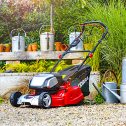 Cordless | Battery-Powered Rear Roller Rotary Lawn Mowers