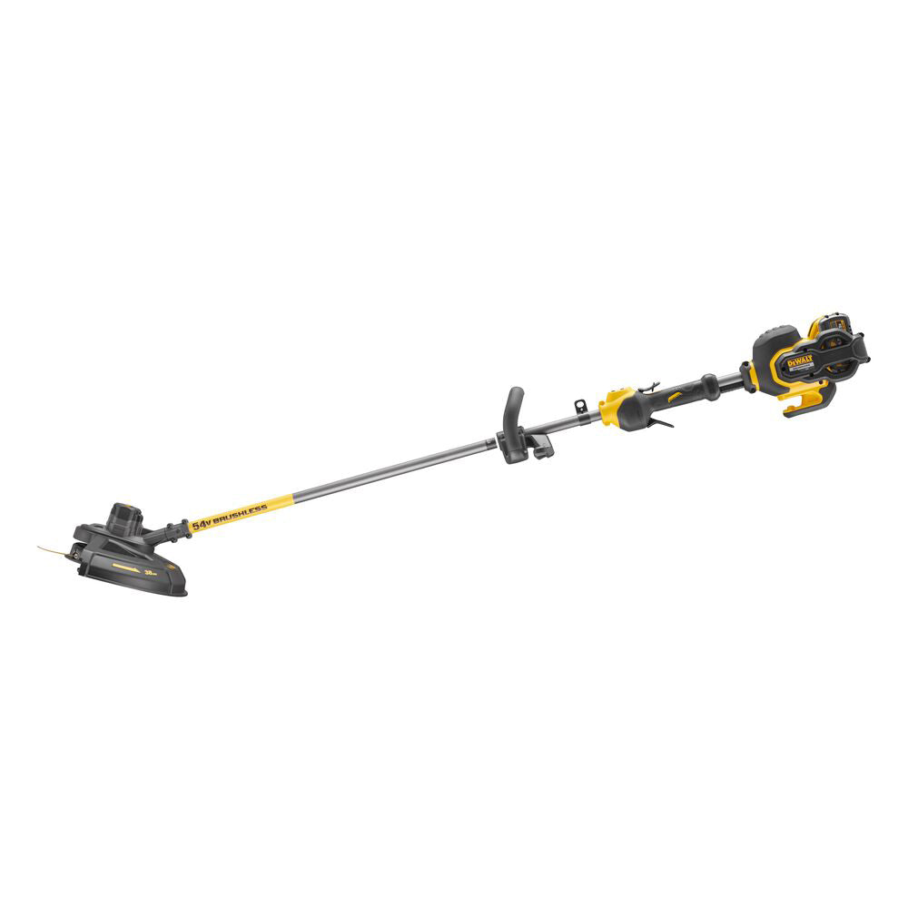 DeWalt DCM571X1-GB 54V XR FLEXVOLT Cordless String Trimmer / Brush Cutter (with 9Ah Battery & Fast Charger)