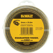 DeWalt DT20650-QZ 2.0mm x 15.2m Twist String Trimmer Line to fit DCM561
