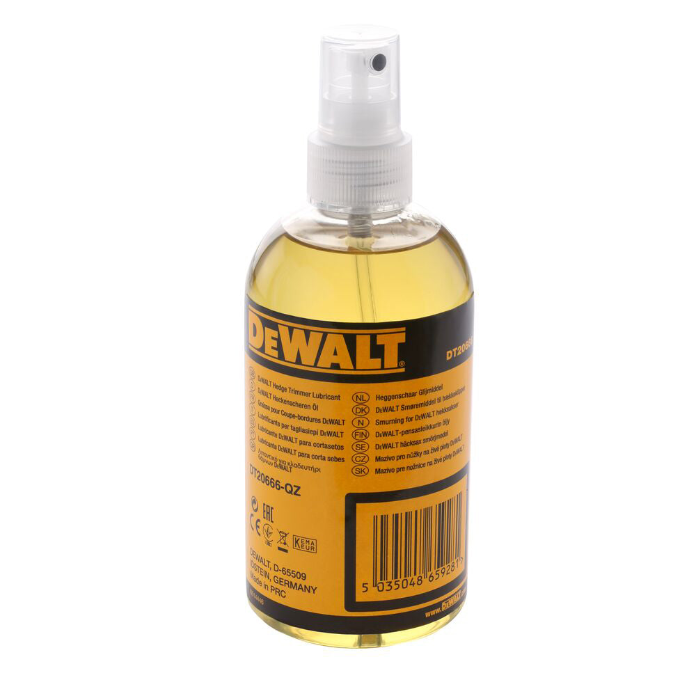 DeWalt DT20666-QZ Hedge Trimmer Blade Lubricant - 300ml