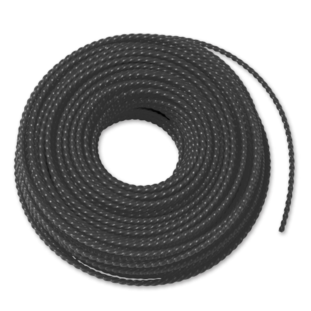 DR Twisted Trimmer Line - 4.5mm 70ft Roll - Black
