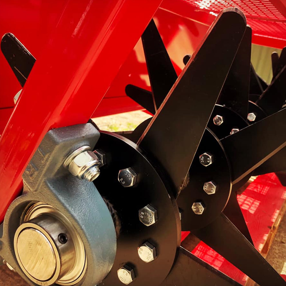 SCH 60" Deep Mounted Slitter with Replaceable Tines