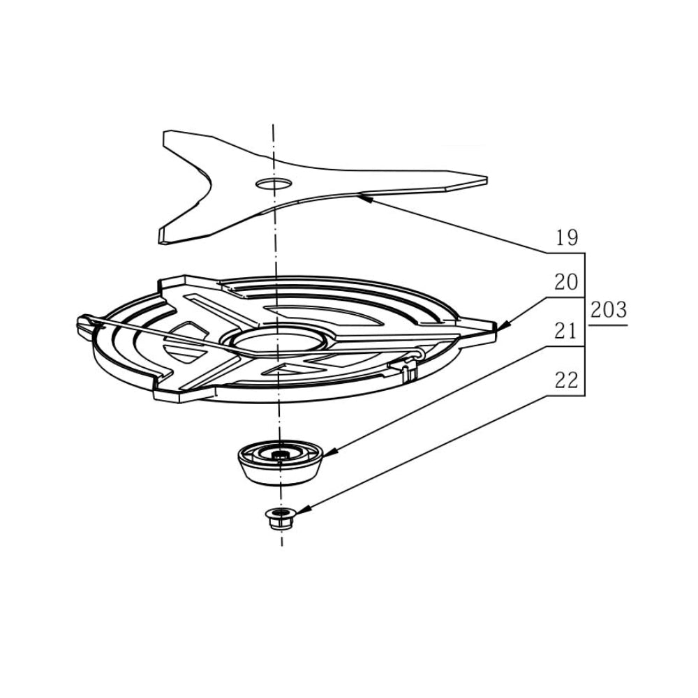 EGO Power+ EG3421864001 Outer Flange