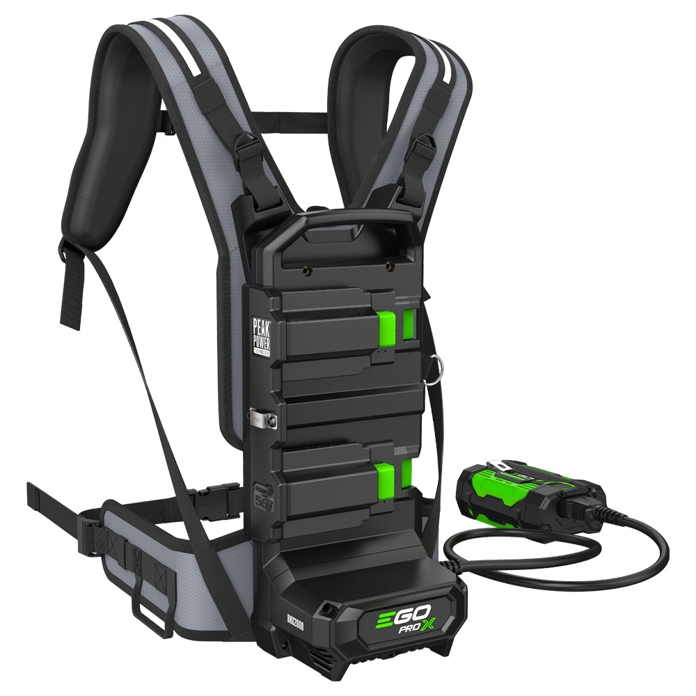 EGO Power+ BHX2001 Pro X Dual Port Backpack Harness & Hip Belt with Battery Adapter