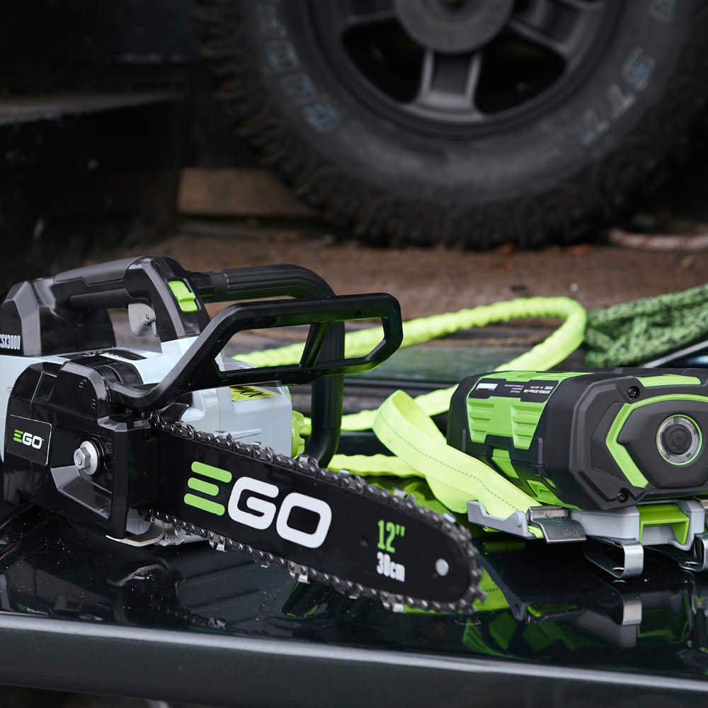 EGO Power+ CSX3002 Pro X 56V Cordless Top Handle Chainsaw (with 4Ah Battery & Fast Charger)