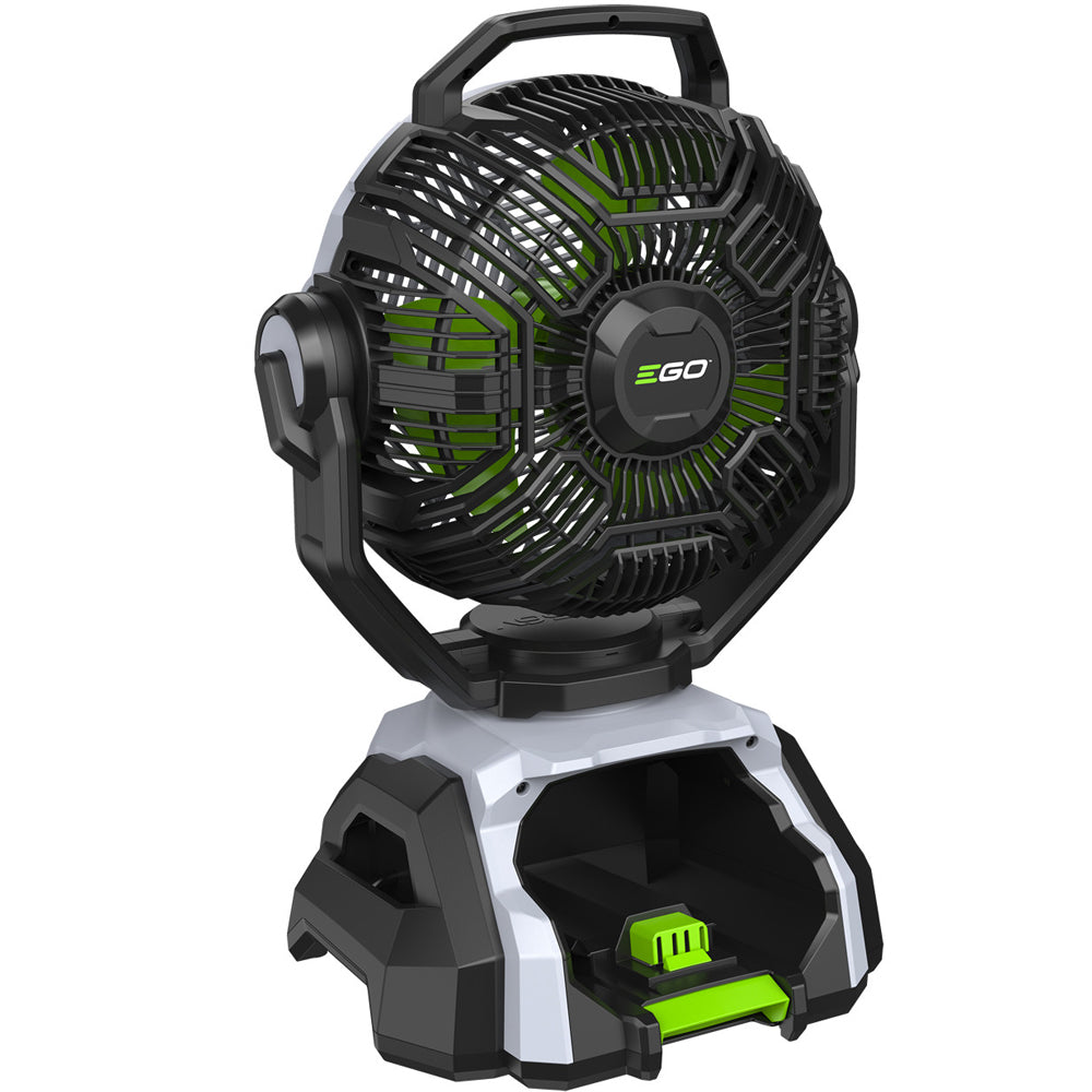 EGO Power+ FN1000E-K1252 25cm 56V Cordless Misting Fan (with 2.5Ah Battery & Charger)