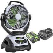 EGO Power+ FN1000E-K1252 25cm 56V Cordless Misting Fan (with 2.5Ah Battery & Charger)