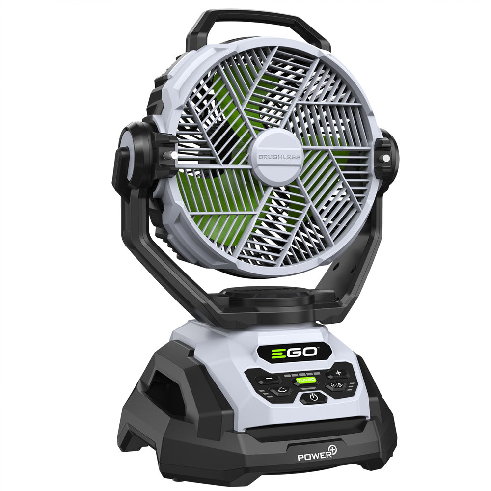 EGO Power+ FN1000E-K1252 25cm 56V Cordless Misting Fan (with 2.5Ah Battery & Charger)