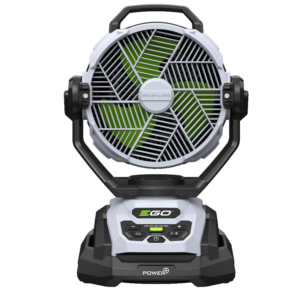 EGO Power+ FN1000E-K1252 25cm 56V Cordless Misting Fan (with 2.5Ah Battery & Charger)