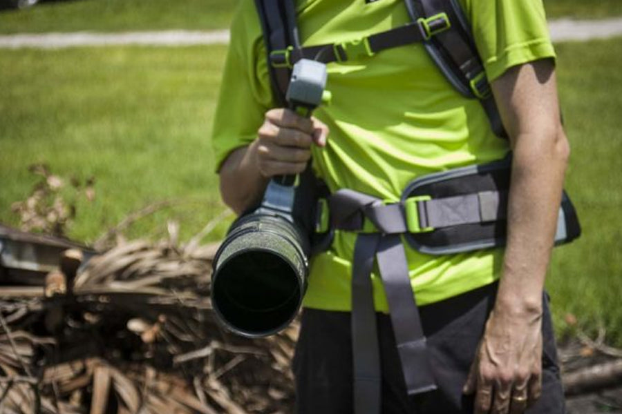 EGO Power+ LB6000E-K1103 1020m³/h 56V Cordless Backpack Leaf Blower (with 10Ah Battery & Charger)