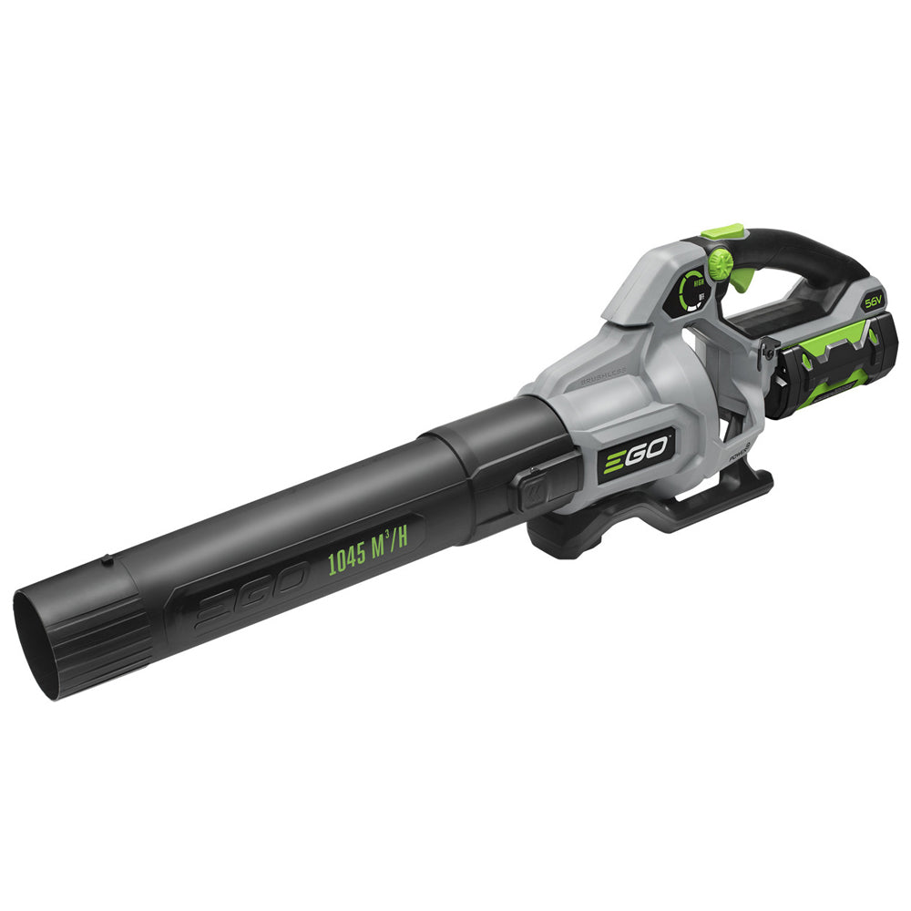 EGO Power+ LB6151E 1045m³/h 56V Cordless Leaf Blower (with 2.5Ah Battery & Charger)
