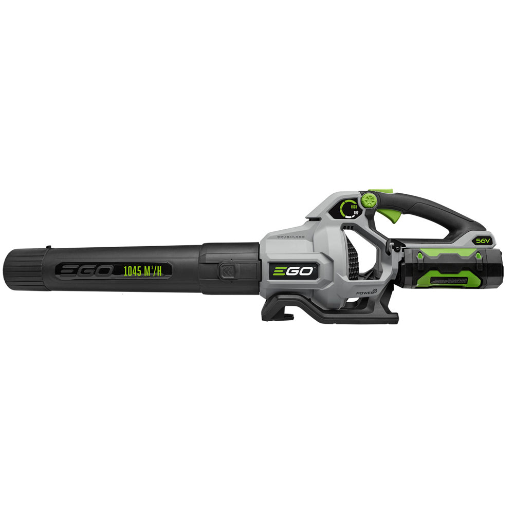 EGO Power+ LB6151E 1045m³/h 56V Cordless Leaf Blower (with 2.5Ah Battery & Charger)
