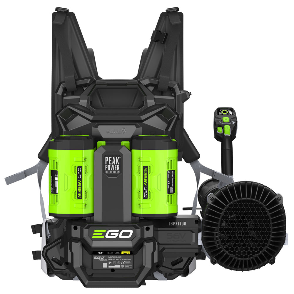 EGO Power+ LBPX1100 Pro X 1870m³/h 56V Cordless Backpack Leaf Blower (Bare Tool)