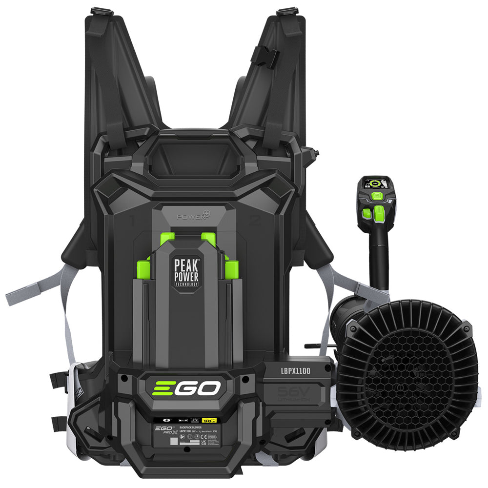 EGO Power+ LBPX1100 Pro X 1870m³/h 56V Cordless Backpack Leaf Blower (Bare Tool)