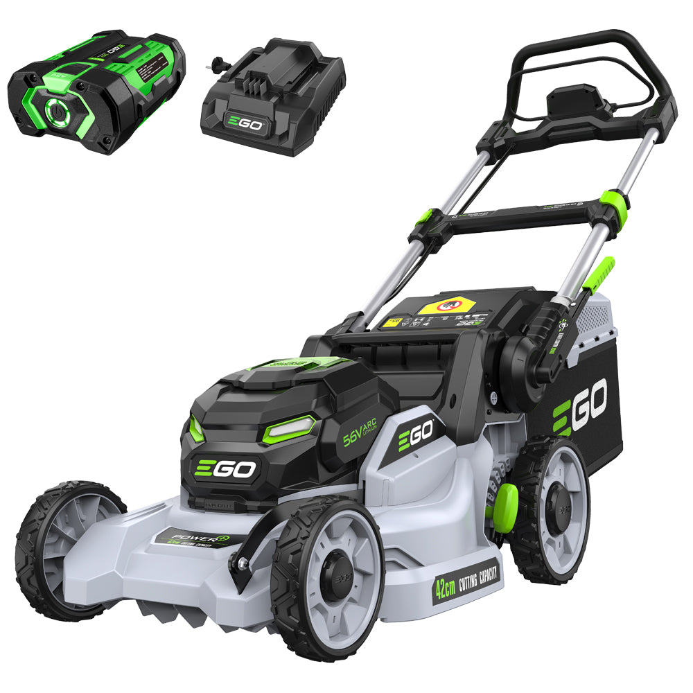 EGO Power+ LM1711E Poly Deck Push 56V Cordless Lawn Mower (with 2.5Ah Battery & Standard Charger)