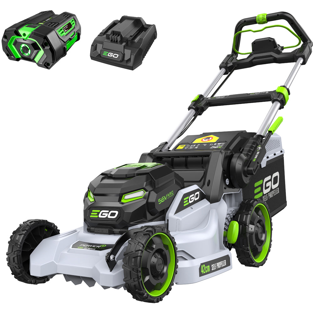 EGO Power+ LM1712E-SP Poly Deck Self-Propelled 56V Cordless Lawn Mower (with 4Ah Battery & Standard Charger)