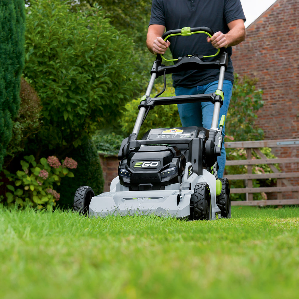 EGO Power+ LM1903E-SP 56V Poly Deck Variable Speed Cordless Lawn Mower (with 5.0Ah Battery & Rapid Charger)