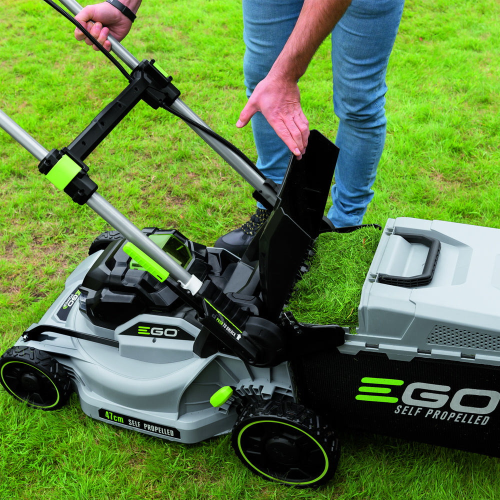 EGO Power+ LM1903E-SP 56V Poly Deck Variable Speed Cordless Lawn Mower (with 5.0Ah Battery & Rapid Charger)