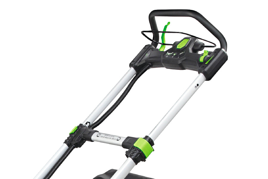 EGO Power+ LM2021E-SP 56V Steel Deck Variable Speed Cordless Lawn Mower (with 5Ah Battery & Rapid Charger)