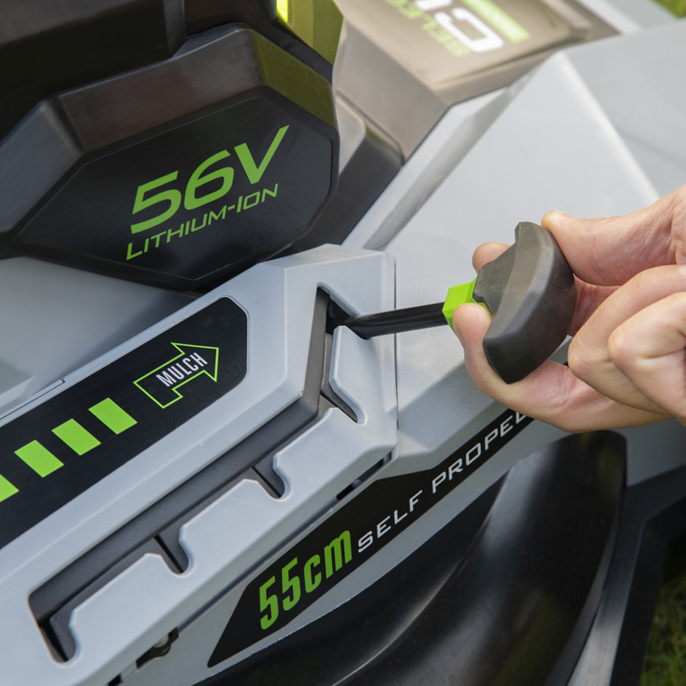 EGO Power+ LM2236E-SP 3-in-1 56V Variable Speed Cordless Lawn Mower (with 10Ah Battery & Rapid Charger)