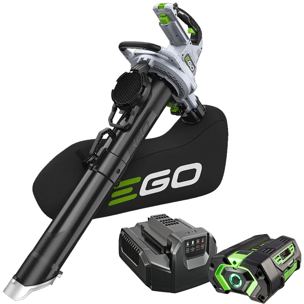 EGO Power+ LV5004E 3-in-1 56V Cordless Blower Vacuum (with 5Ah Battery & Charger)
