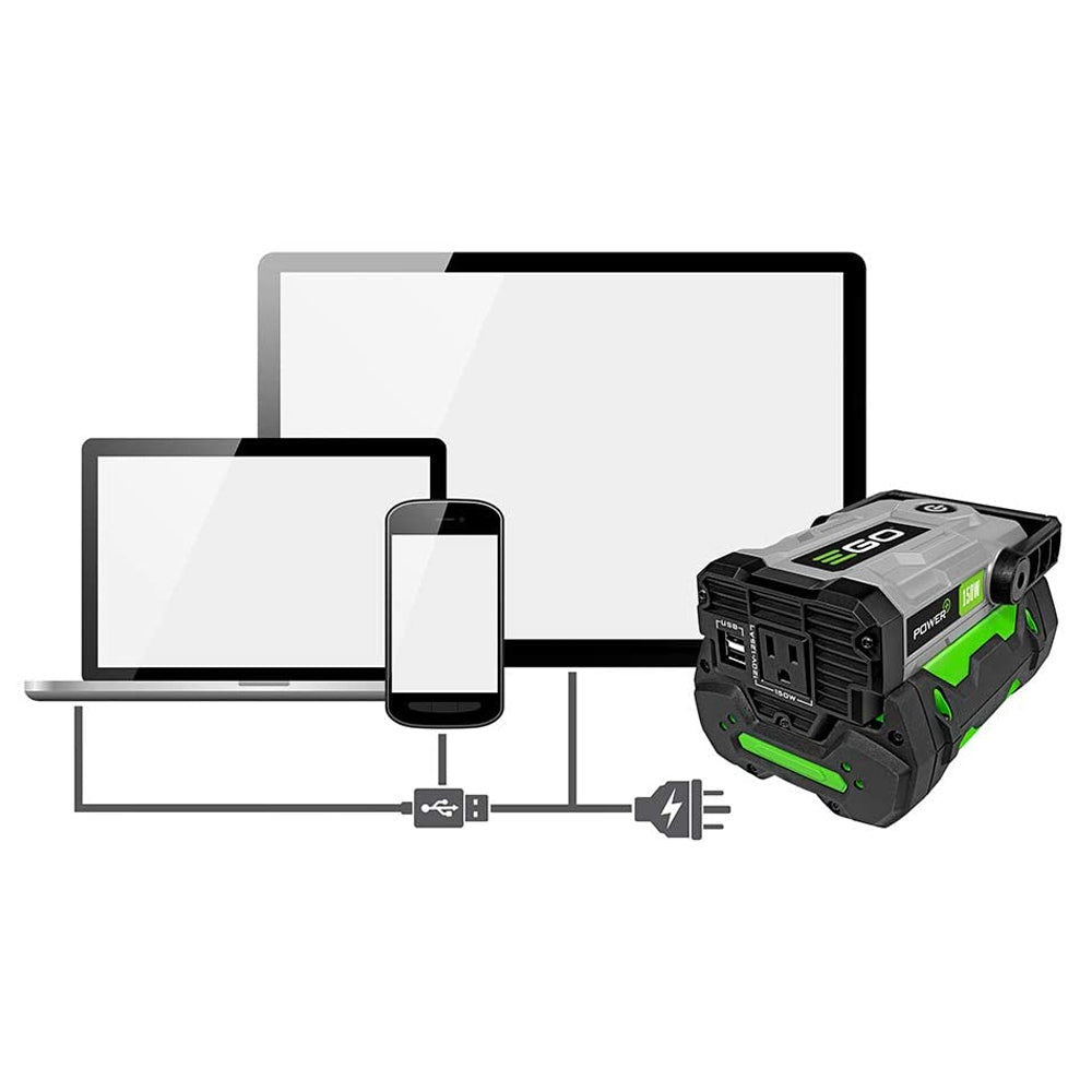 EGO Power+ PAD1501E Nexus Escape 150W  56V Power Inverter Kit (with 2.5Ah Battery & Standard Charger)