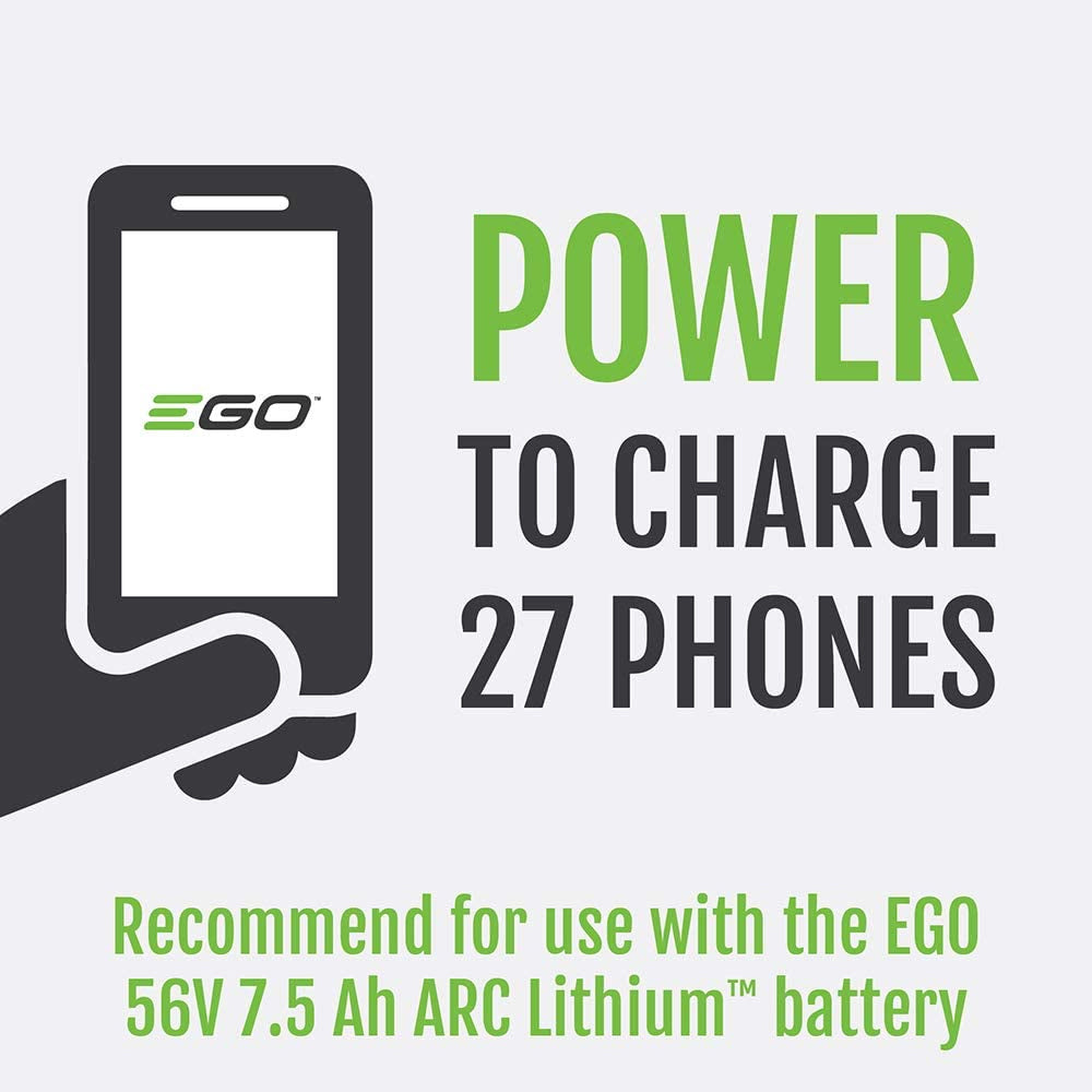 EGO Power+ PAD1501E Nexus Escape 150W  56V Power Inverter Kit (with 2.5Ah Battery & Standard Charger)