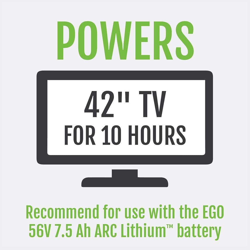 EGO Power+ PAD1501E Nexus Escape 150W  56V Power Inverter Kit (with 2.5Ah Battery & Standard Charger)