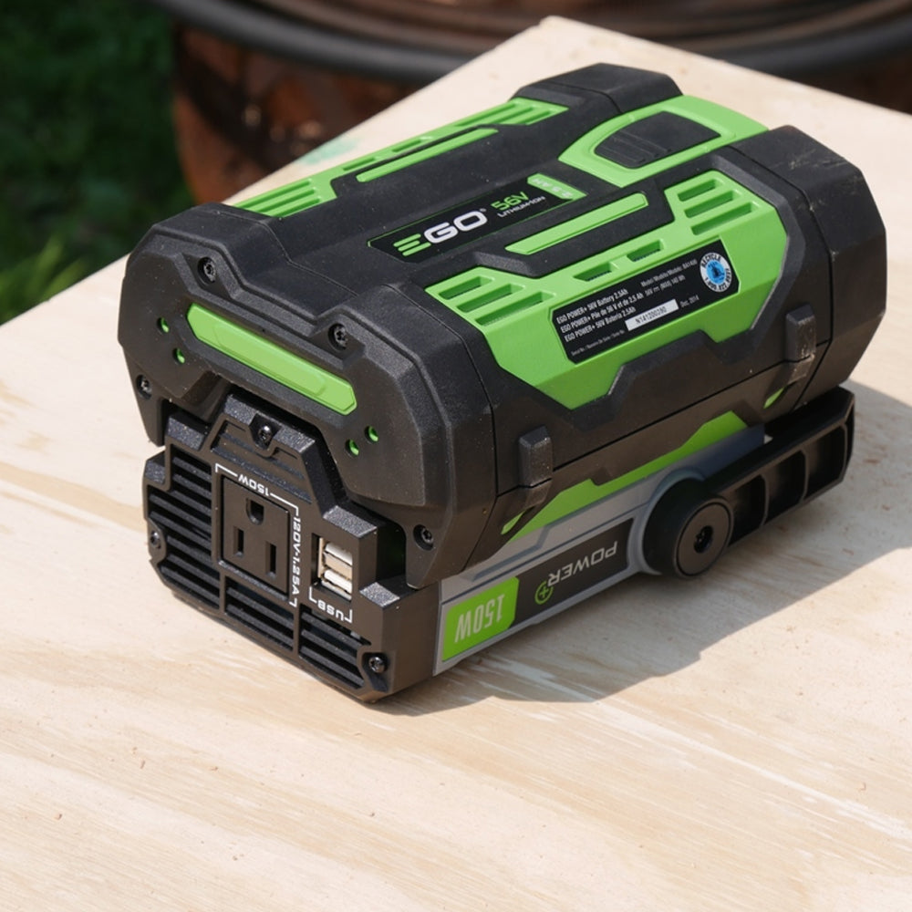 EGO Power+ PAD1501E Nexus Escape 150W  56V Power Inverter Kit (with 2.5Ah Battery & Standard Charger)